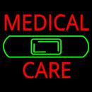 Medical Care Band Aid Handmade Art Neon Sign
