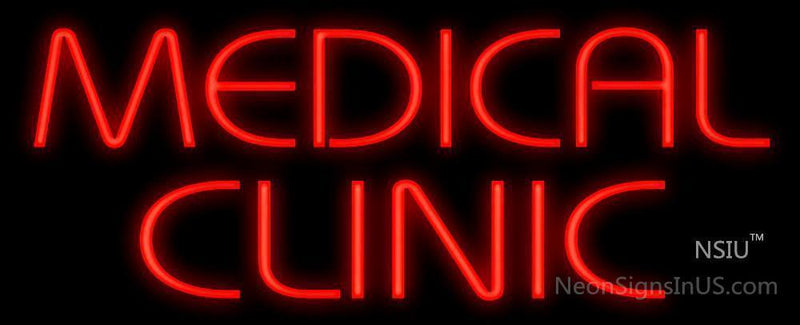 Medical Clinic Handmade Art Neon Signs