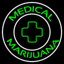 Medical Marijuana Handmade Art Neon Sign