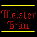 Meister Brau Logo Handmade Art Neon Sign
