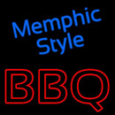 Memphis Style Bbq Handmade Art Neon Sign