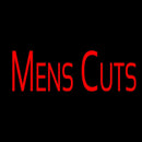 Mens Cuts Handmade Art Neon Sign
