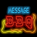  Message BBQ  Handmade Art Neon Sign