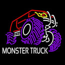 Monster Truck Handmade Art Neon Sign