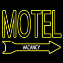 Motel Vacancy Handmade Art Neon Sign
