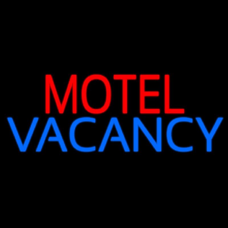 Motel Vacancy Handmade Art Neon Sign