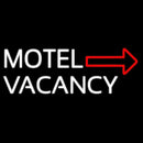 Motel With Arrow Handmade Art Neon Sign