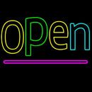 Multi Color Open Handmade Art Neon Sign