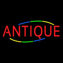 Multicolored Deco Style Antique Handmade Art Neon Sign