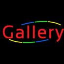 Multicolored Deco Style Gallery Handmade Art Neon Sign