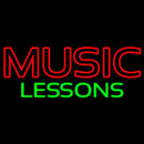 Music Lessons Handmade Art Neon Sign