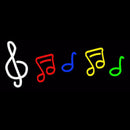 Music Logo Handmade Art Neon Sign