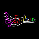 Music Notes 1 Handmade Art Neon Sign