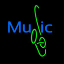 Music Saxophone Handmade Art Neon Sign
