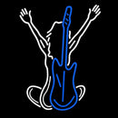 Music Silhouette 1 Handmade Art Neon Sign