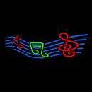 Musical Note 1 Handmade Art Neon Sign