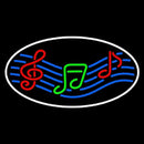 Musical Notes 2 Handmade Art Neon Sign