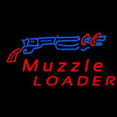 Muzzle Loader Handmade Art Neon Sign