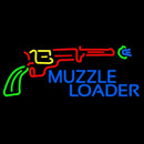 Muzzle Loader Handmade Art Neon Sign