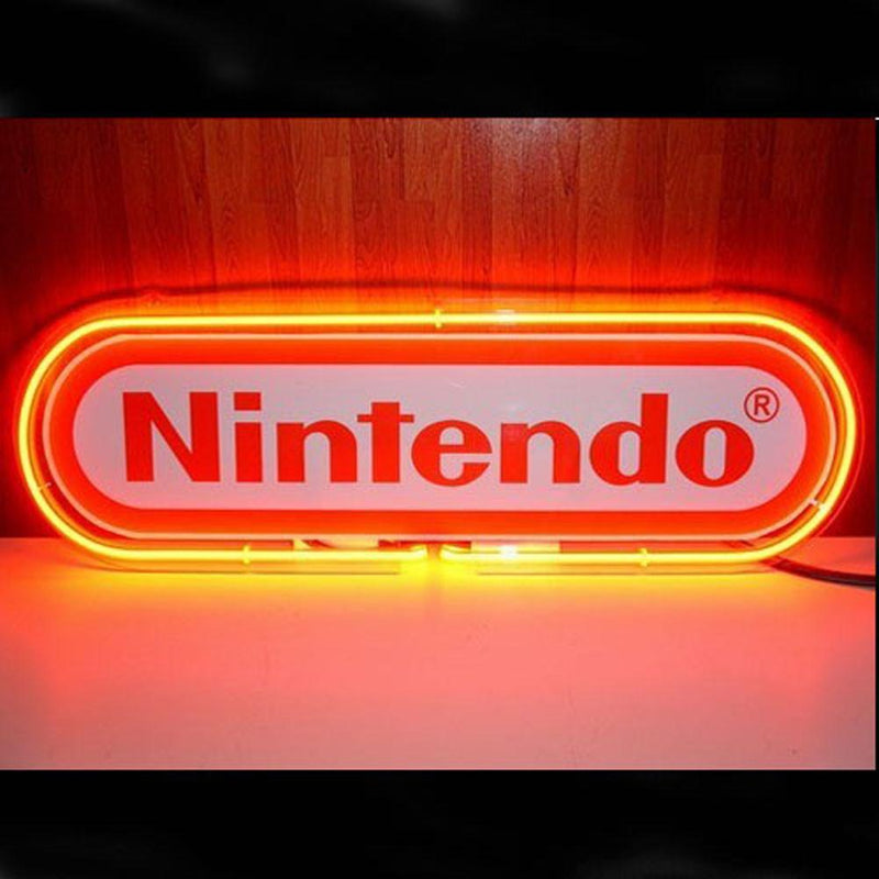 Professional  Nintendo Red Neon Sign