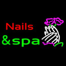Nails And Spa Handmade Art Neon Sign