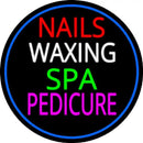 Nails Waxing Spa Pedicure Handmade Art Neon Sign