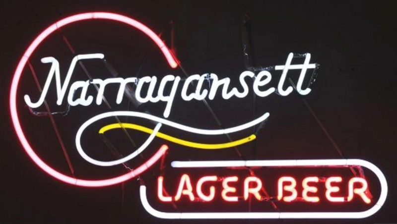 Narragansett beer Handmade Art Neon Signs