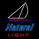 Natural Light Sailboat Handmade Art Neon Sign