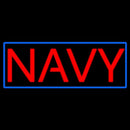 Navy Block Handmade Art Neon Sign