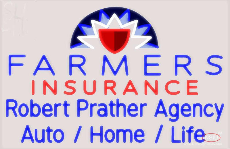 Custom Farmers Insurance Neon Sign 