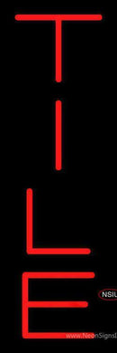 Tile Handmade Art Neon Sign