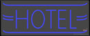 Simle Hotel Handmade Art Neon Sign