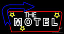 The Motel Handmade Art Neon Sign