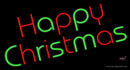 Happy Christmas Neon Sign