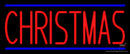Red Christmas Neon Sign