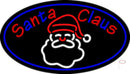 Santa Neon Sign