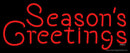 Seasons Greetings Neon Sign