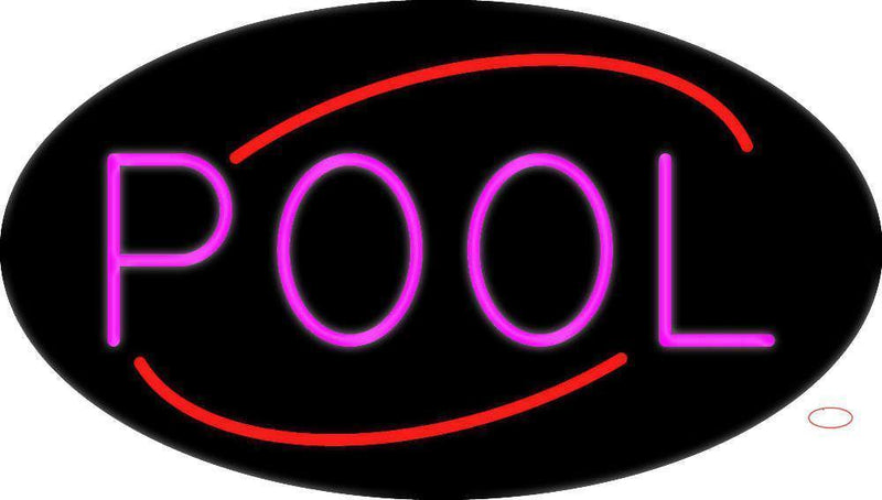 Simple Pool Handmade Art Neon Sign