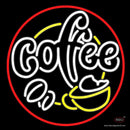 Coffee House With Coffee Cup Neon Sign