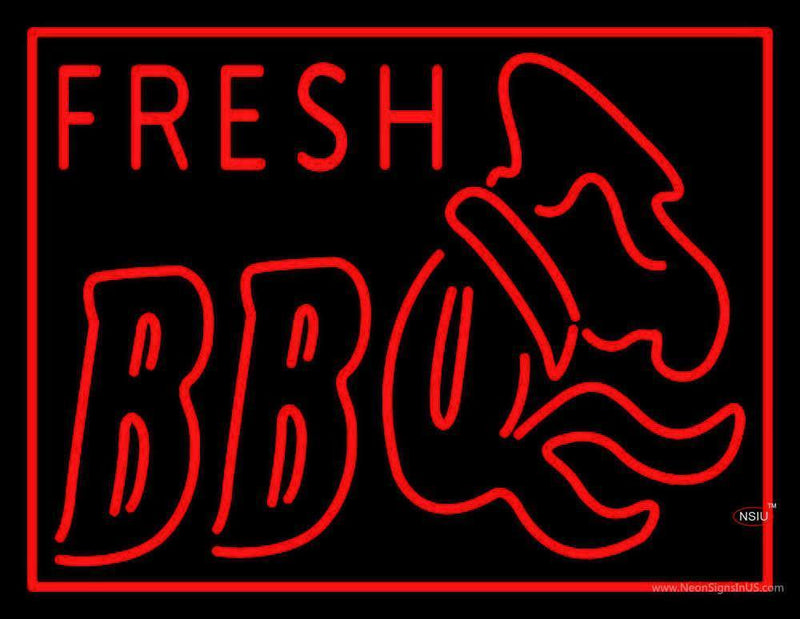 Fresh BBQ Neon Sign