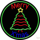 Merry Xmas Real Neon Glass Tube Neon Sign