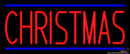 Red Christmas Real Neon Glass Tube Neon Sign