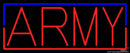 Army Handmade Art Neon Sign