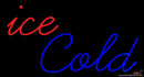 Ice Cold Handmade Art Neon Sign