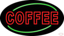 Red Coffee Real Neon Glass Tube Neon Sign