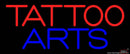 Tattoo Arts Real Neon Glass Tube Neon Sign