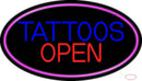 Tattoos Open Real Neon Glass Tube Neon Sign