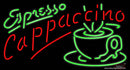 Espresso Cappuccino Real Neon Glass Tube Neon Sign