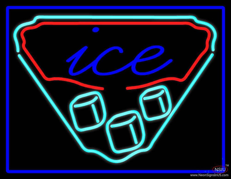 Classic Ice Handmade Art Neon Sign
