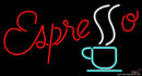 Red Espresso Real Neon Glass Tube Neon Sign
